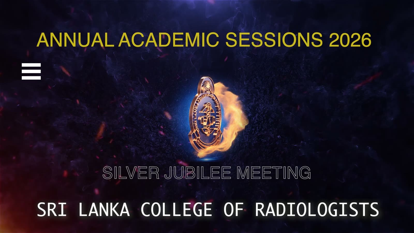 Opening frame of the 25th Annual Academic Sessions 2026 film